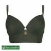Plain Longline Bikini Oberteil 2 Plain Longline Bikini Oberteil -Lacy Verkäufe 0plainlonglinetop ffc1338olive