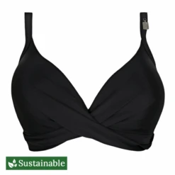 Plain Twist Bikini Oberteil