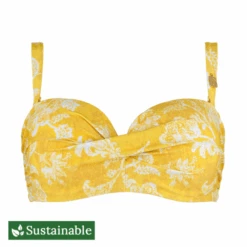 Batik Bandeau Bikini Oberteil