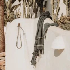 Smocky Bikini Hose Mit Seitlichen Bändern -Lacy Verkäufe annadivastrandlaken olive 2