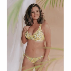 Lemonade Plunge Bikini Oberteil -Lacy Verkäufe annadivaswimlemonadehalterbikinitop2 ffc1339citr
