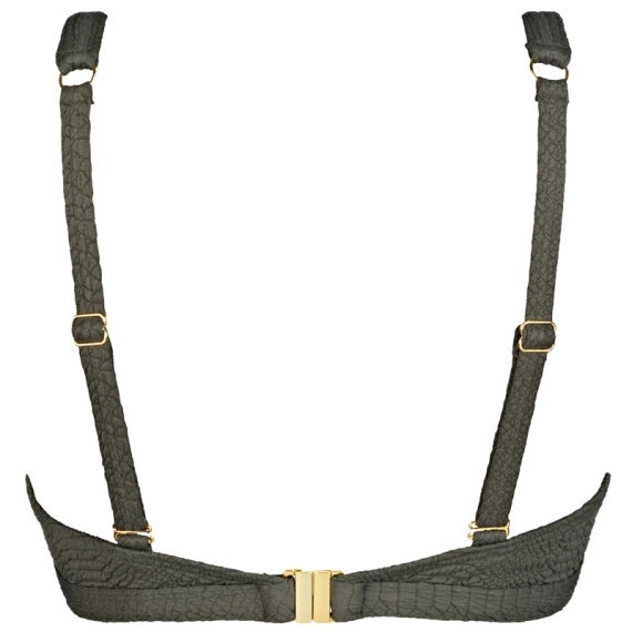 Snake Plunge Bikini Oberteil 4 Snake Plunge Bikini Oberteil – Bild 2