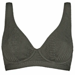 Snake Plunge Bikini Oberteil