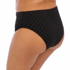 Bazaruto Hohe Bikini Hose -Lacy Verkäufe bazarutobikinibroekje3 es800672blk
