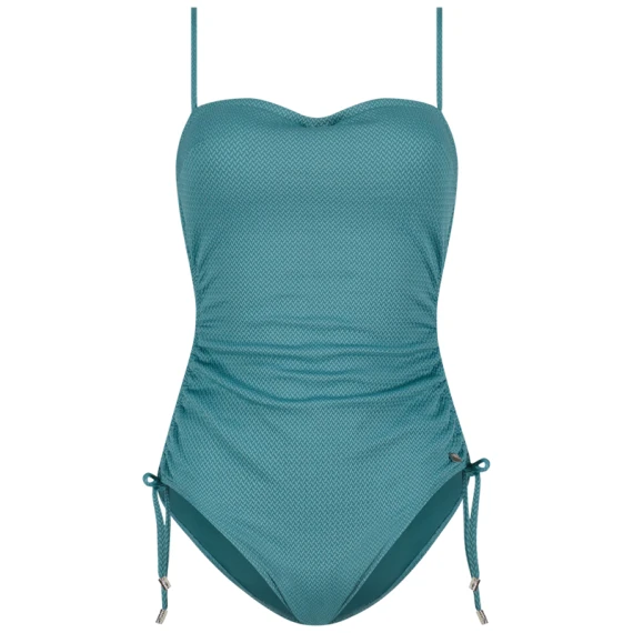 Brittany Blue Strapless Badeanzug 3 Brittany Blue Strapless Badeanzug