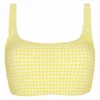 Checky Bralette Bikini Oberteil -Lacy Verkäufe checkybralettebikinitop fge0105citron