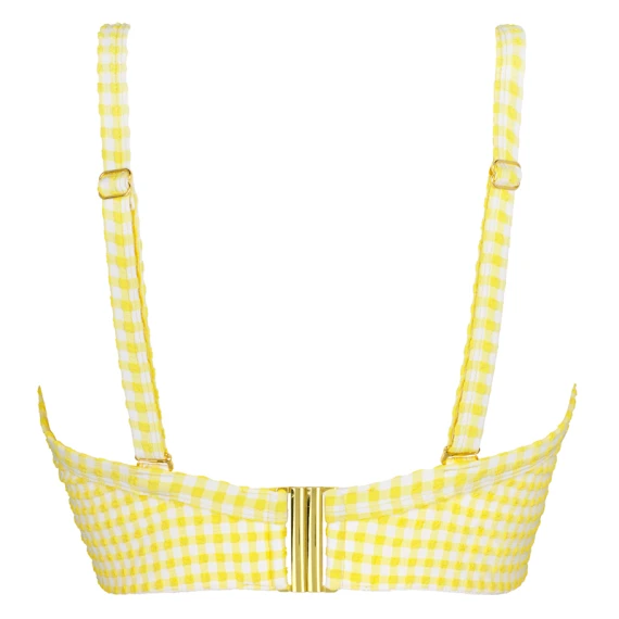 Checky Longline Bikini Oberteil 4 Checky Longline Bikini Oberteil – Bild 2