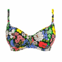 Floral Haze Padded Bikini Oberteil