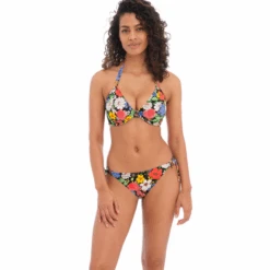 Floral Haze Bikini Hose Mit Seitlichen Bändern -Lacy Verkäufe floralhazetiebroekje4 as202875