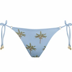 Island Souvenir Bikini Hose Mit Seitlichen Bändern