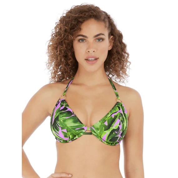 Jungle Oasis Neckholder Bikini Oberteil 3 Jungle Oasis Neckholder Bikini Oberteil – Bild 2