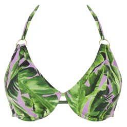 Jungle Oasis Neckholder Bikini Oberteil