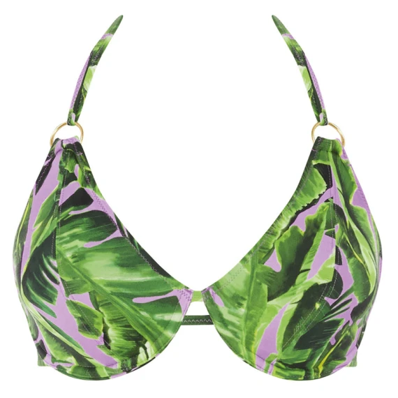 Jungle Oasis Neckholder Bikini Oberteil 2 Jungle Oasis Neckholder Bikini Oberteil