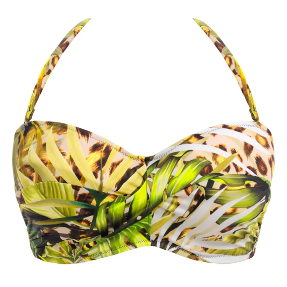 Kabini Oasis Bandeau Bikini Oberteil 3 Kabini Oasis Bandeau Bikini Oberteil