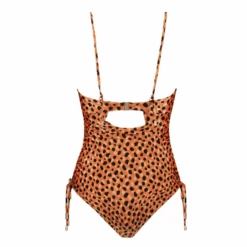 Leopard Spots Strapless Badeanzug -Lacy Verkäufe leopardspotsbadpak1 265303 171 1