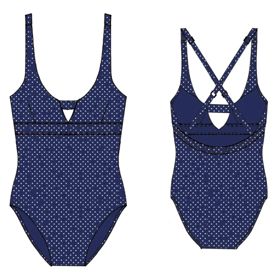 Midnight Sparkle Badeanzug 4 Midnight Sparkle Badeanzug – Bild 2