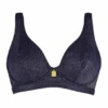 Midnight Sparkle Plunge Bikini Oberteil -Lacy Verkäufe midnightsparkleplungebikinitop 01910nav